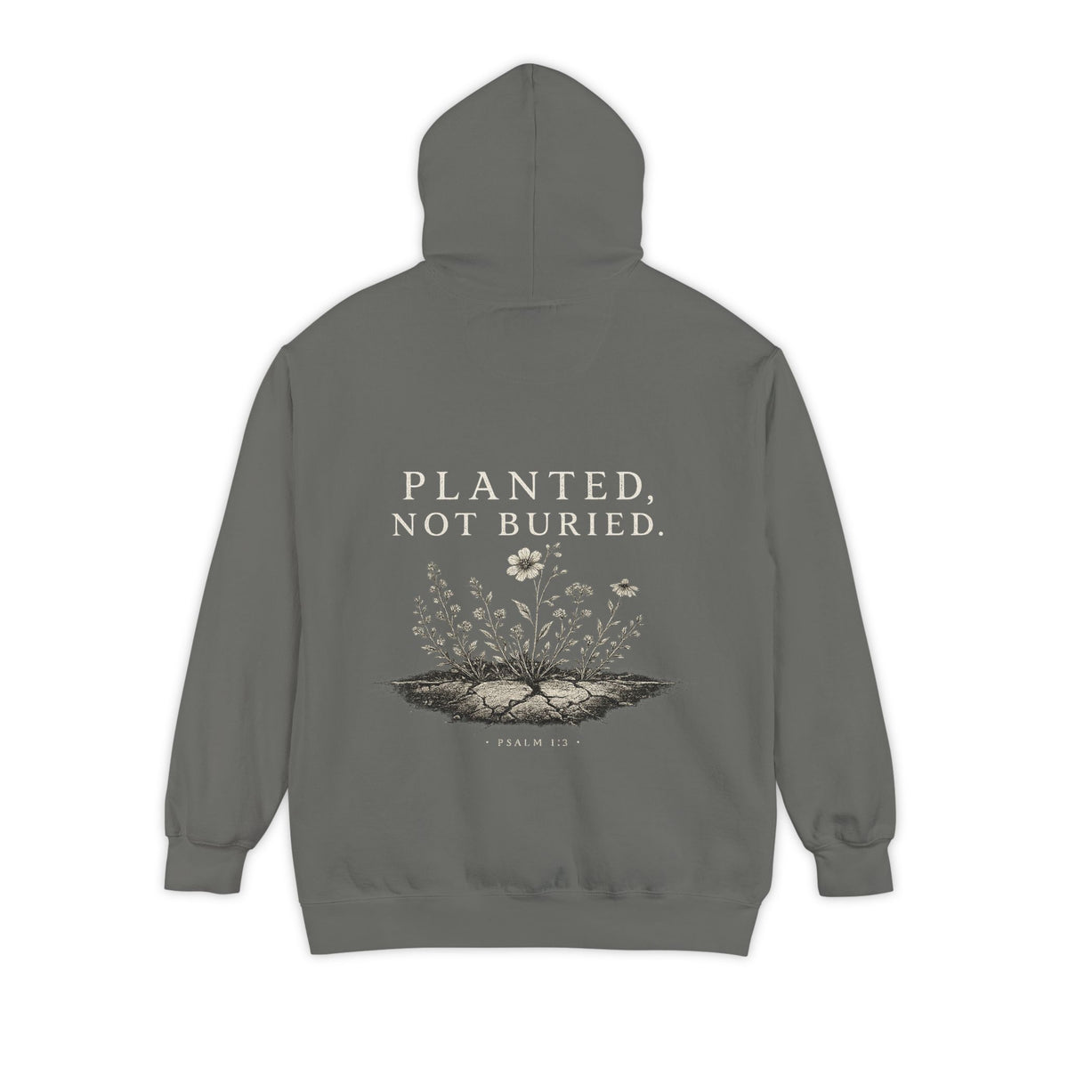 Floral Meadow Hoodie — Dainty Wildflower Graphic Pullover