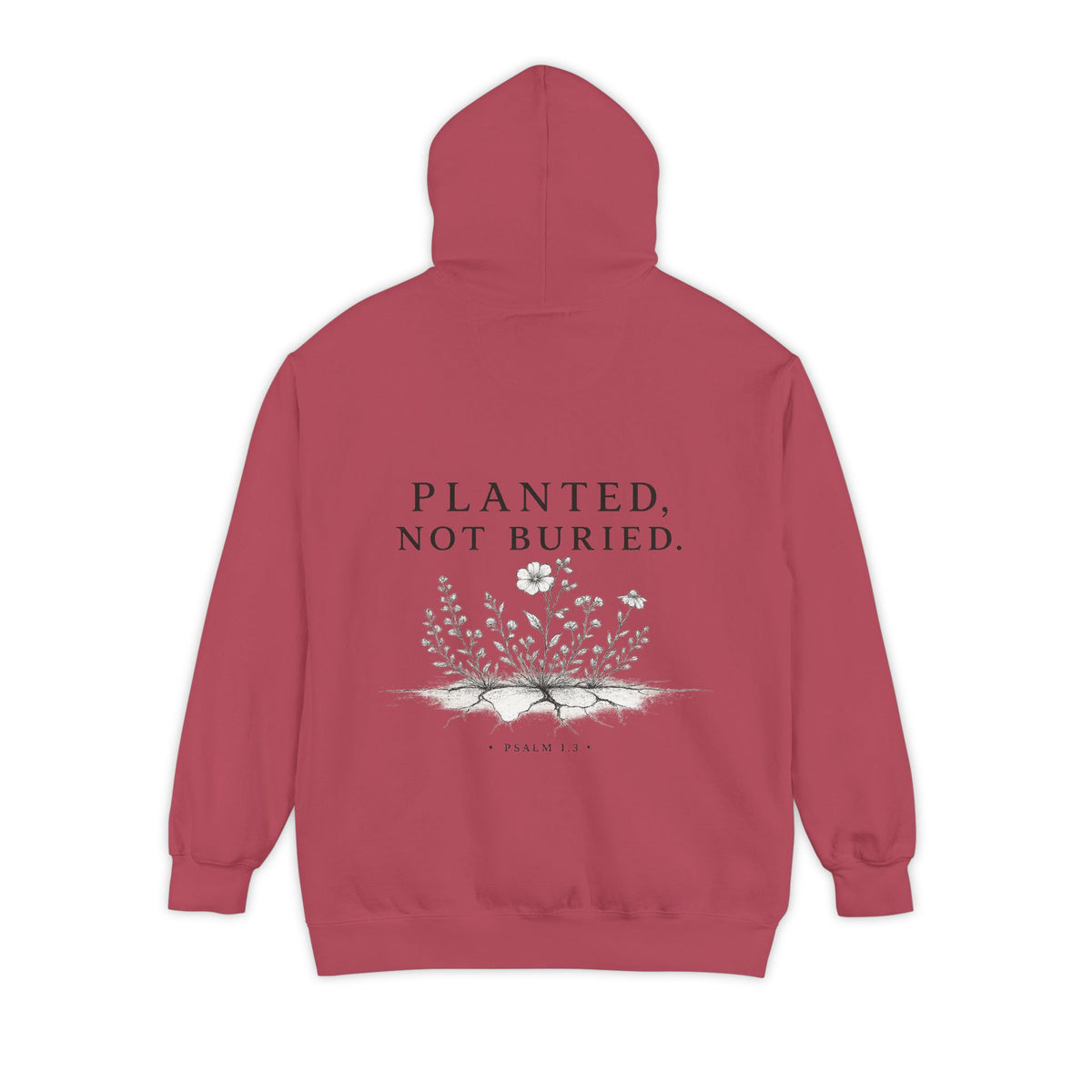 Floral Meadow Hoodie — Dainty Wildflower Graphic Pullover