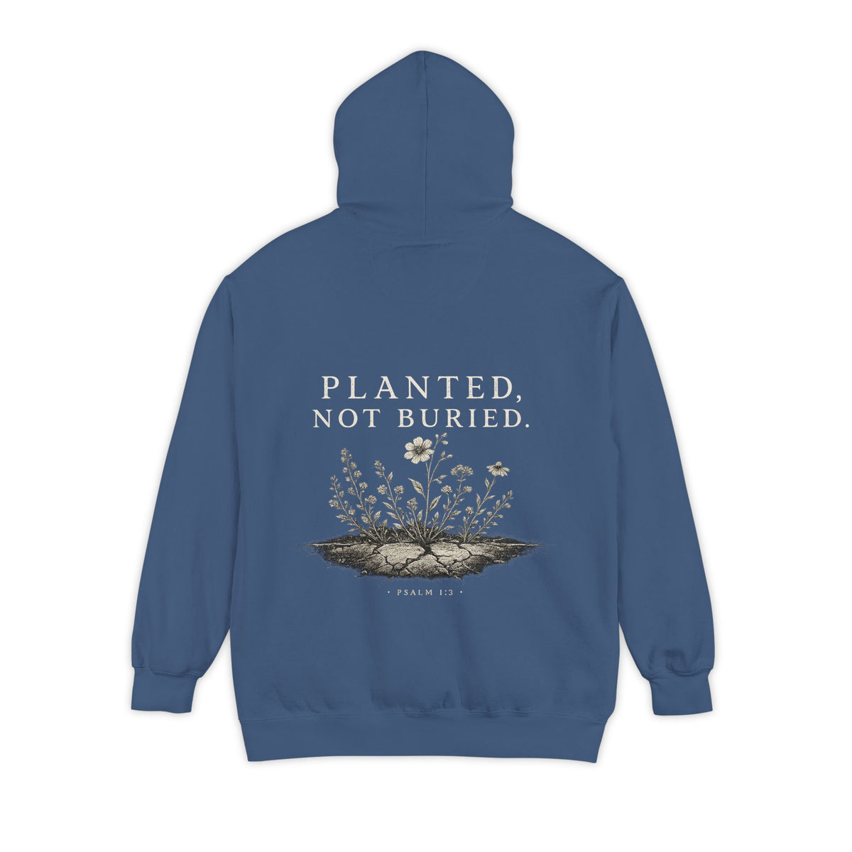 Floral Meadow Hoodie — Dainty Wildflower Graphic Pullover