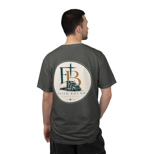 Faith Bound Logistics Logo Garment-Dyed Tee