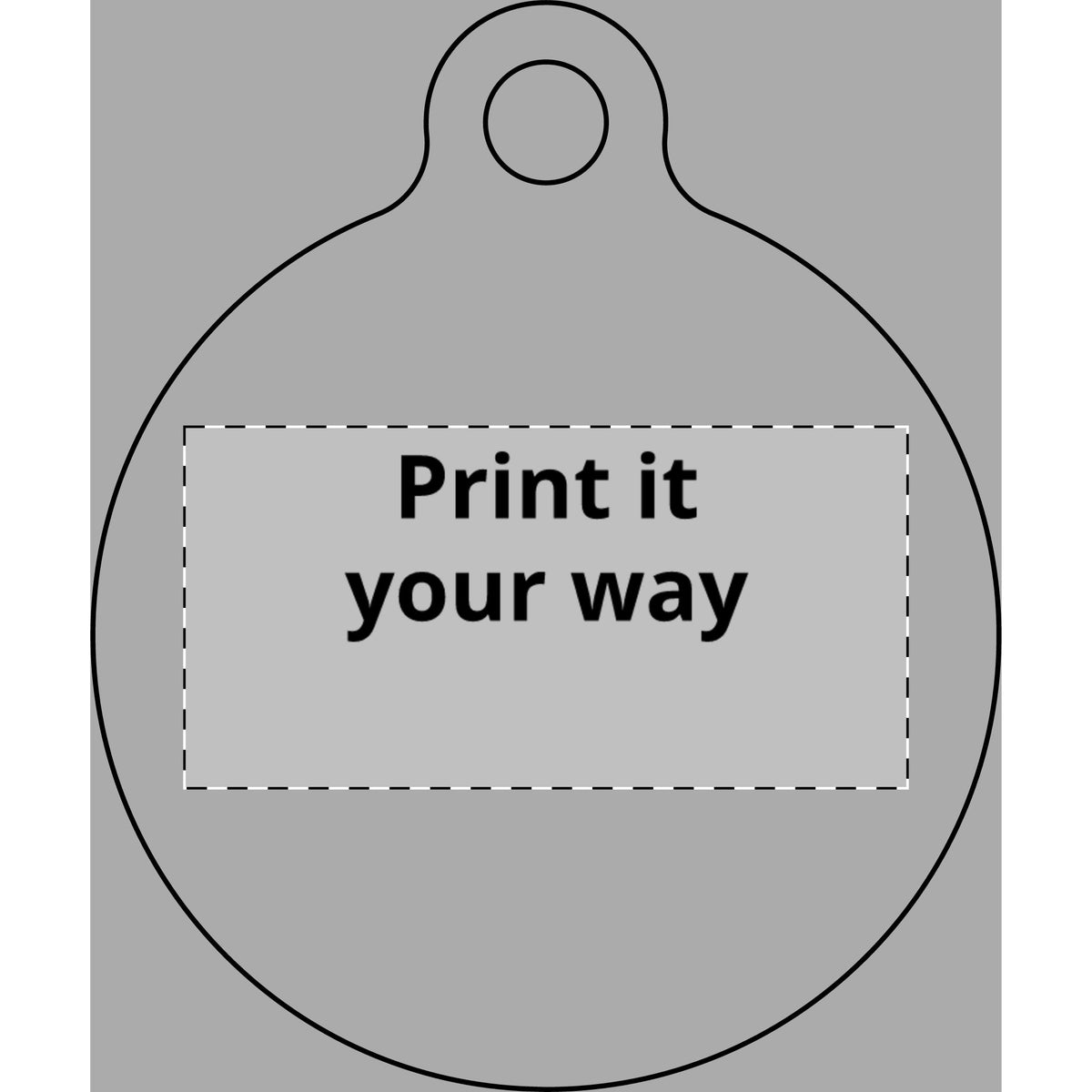 Pet Tag (Engraving)