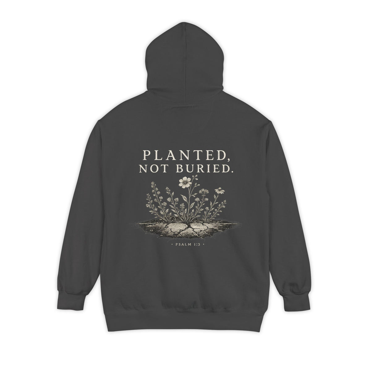 Floral Meadow Hoodie — Dainty Wildflower Graphic Pullover