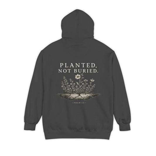 Floral Meadow Hoodie — Dainty Wildflower Graphic Pullover