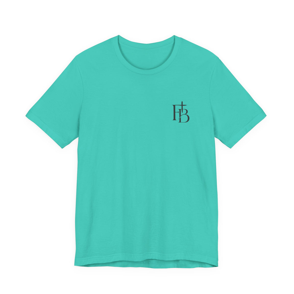 T-Shirt — "He Left the 99 to Find Me" Lamb Christian Tee (Matthew 18:12-14)